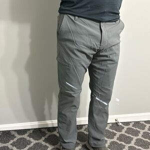Fleece lined pants gray 32x30